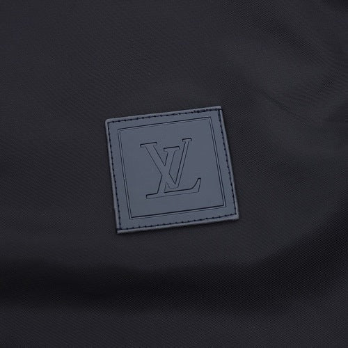Louis Vuitton Logo Patch Damier Jacquard Reversible Shell Jacket