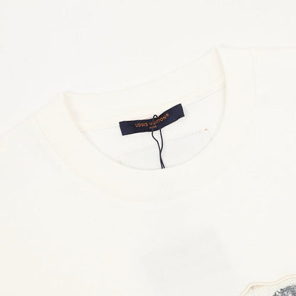 Louis Vuitton SS26 Melting Monogram Embroidered T-Shirt