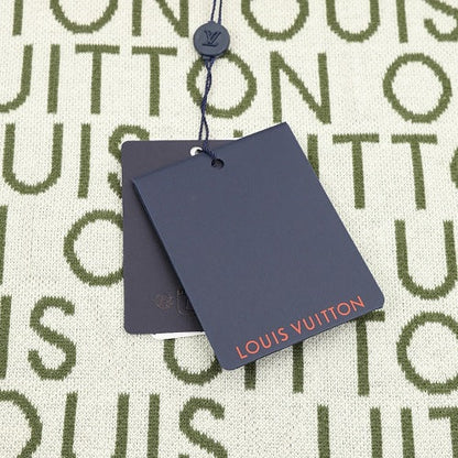 Louis Vuitton SS26 Allover LV Lettering Jacquard Knit T-Shirt