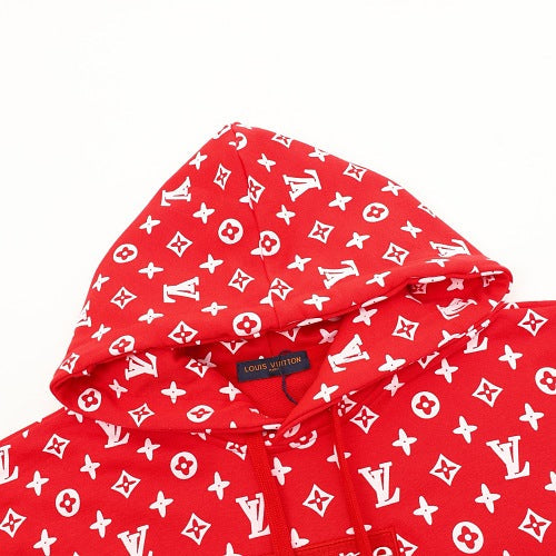 Louis Vuitton x Supreme Monogram Box Logo Hoodie